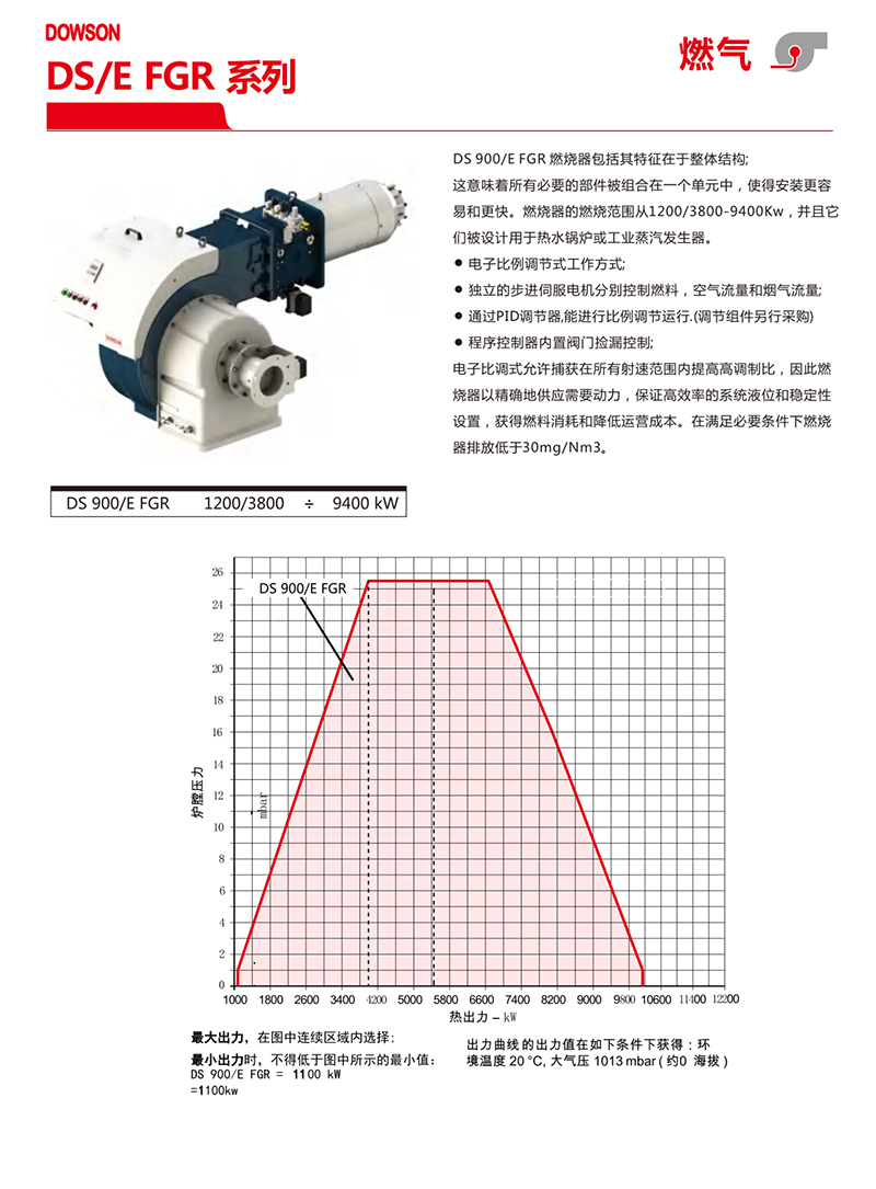 意大利DOWSON燃烧器DS系列（产品详情）6