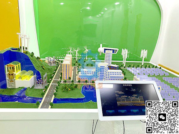 综合发电模型沙盘