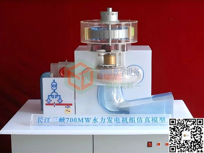 灯泡贯流式发电模型