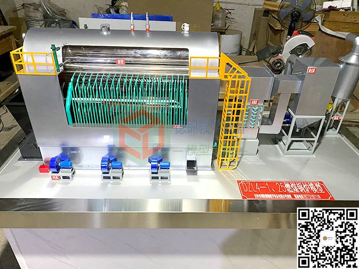 天津海军勤务学院DZL4_1.25锅炉模型