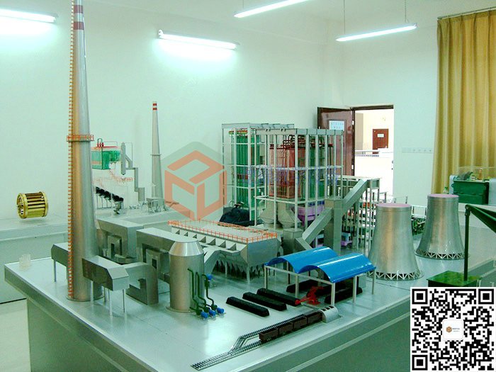 火力发电厂模型