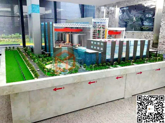 垃圾发电厂模型