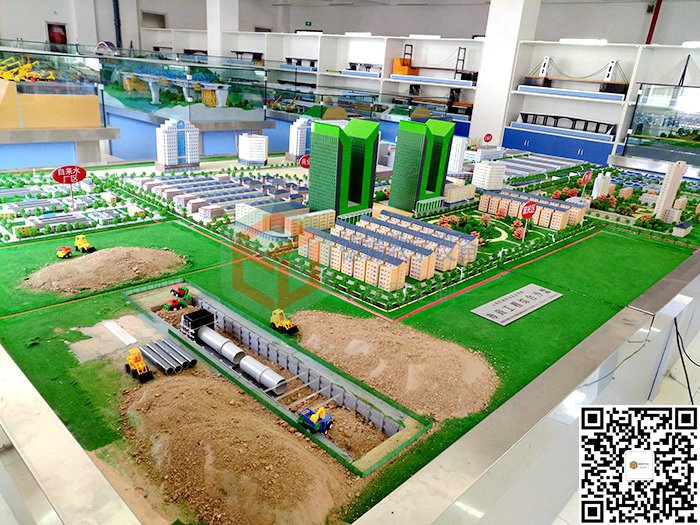 厂区沙盘模型