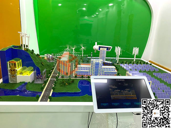 综合发电模型沙盘