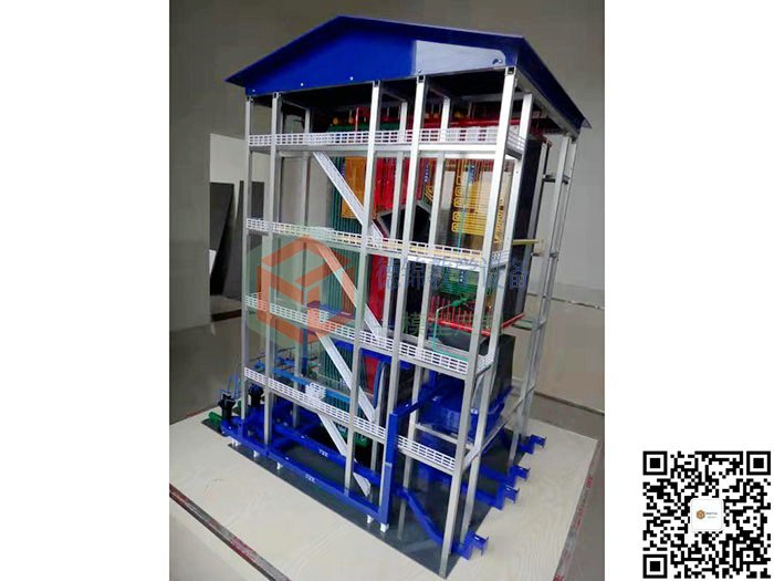 HG-410100-1型高压锅炉模型