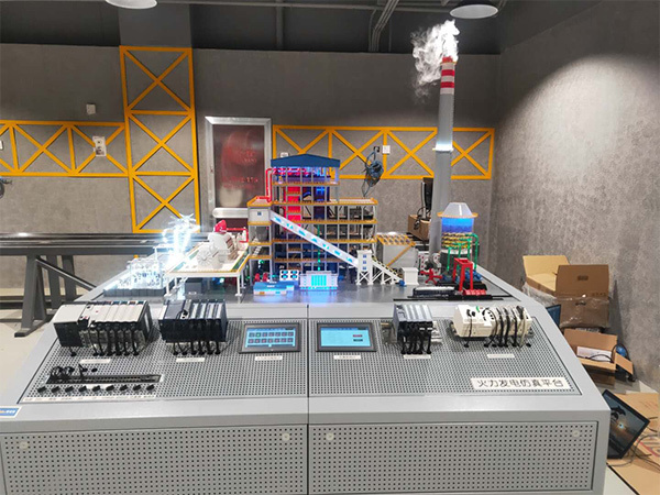 火力发电厂厂区整体沙盘