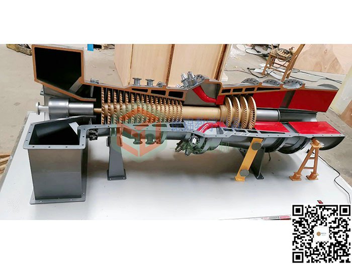 R-700-1型燃气轮机模型