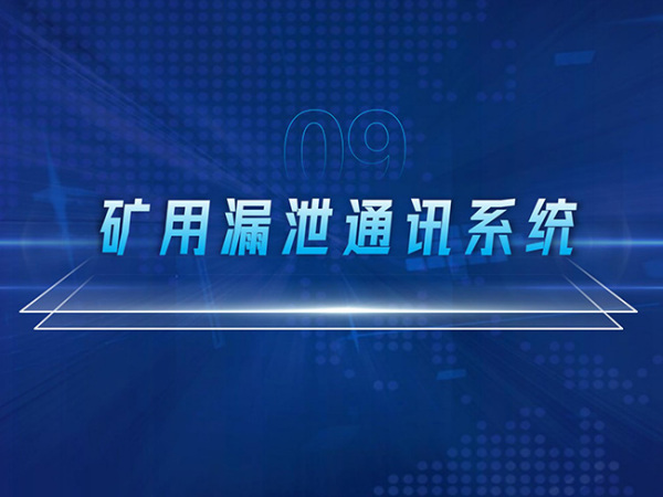礦用漏泄系統(tǒng)