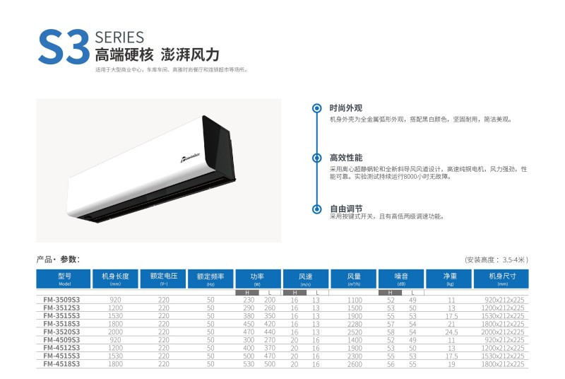3 S3系列-单张