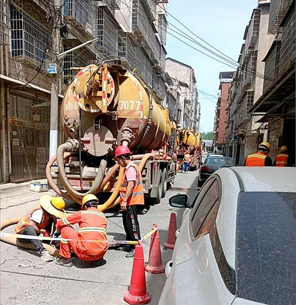 管道清淤施工