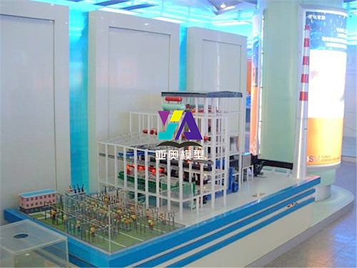 600MW超临界电厂锅炉机组模型