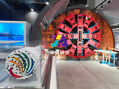 中铁盾构机模型