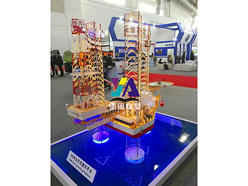 海上钻井平台模型