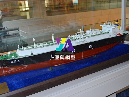 LNG船模型