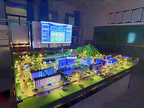 益阳城市学院 道路、桥梁、隧道监测实训模型