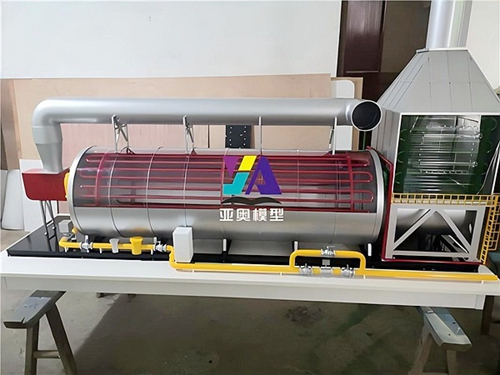 广东石油单位注气锅炉模型