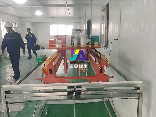 嘉峪关索通铝业职工教学培训锅炉模型起重机模