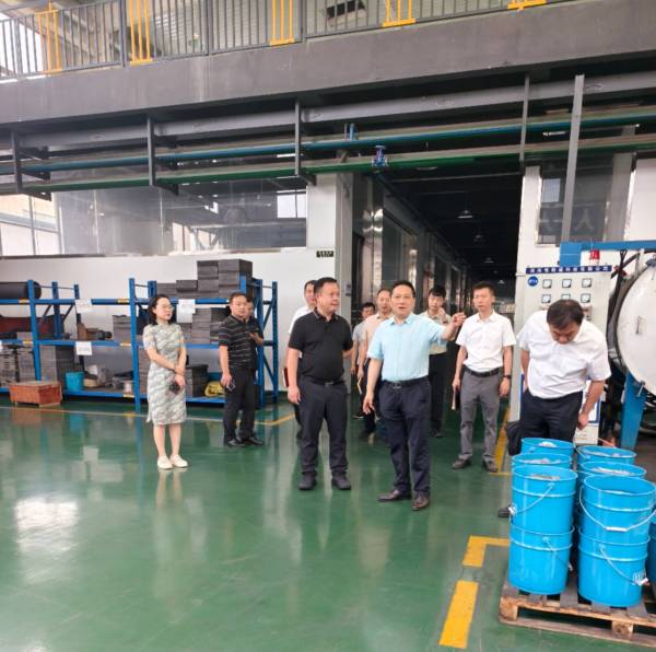渌口区委书记李晓彤一行莅临惟斯盛公司调研指导 助力钢结合金产业高质量发展