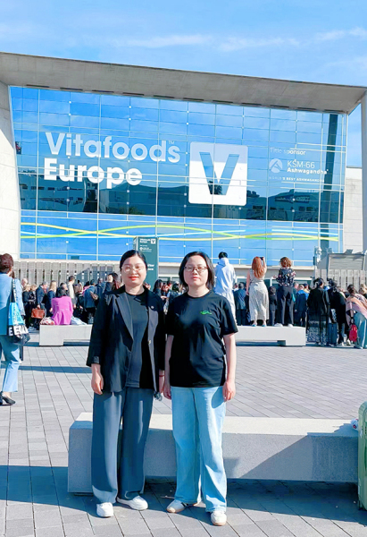 Hunan Naturext Biotech Co., Ltd. made its debut at the Vitafoods Europe 2025