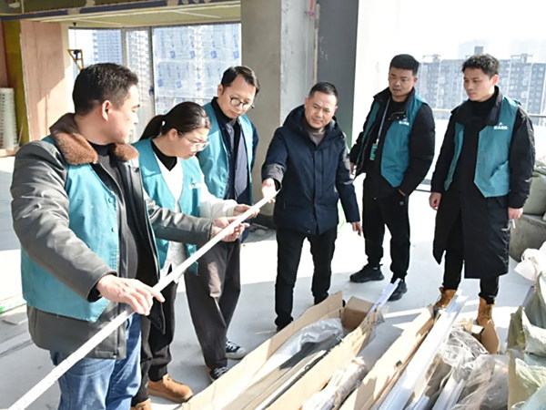 年终巡检，安心过年|常德居众装饰工地巡查