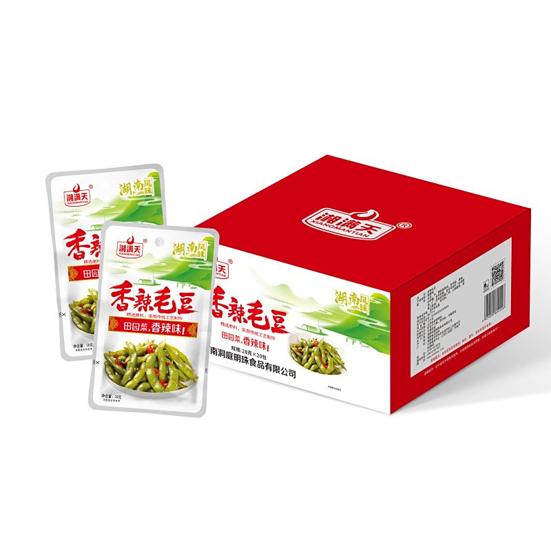 香辣毛豆