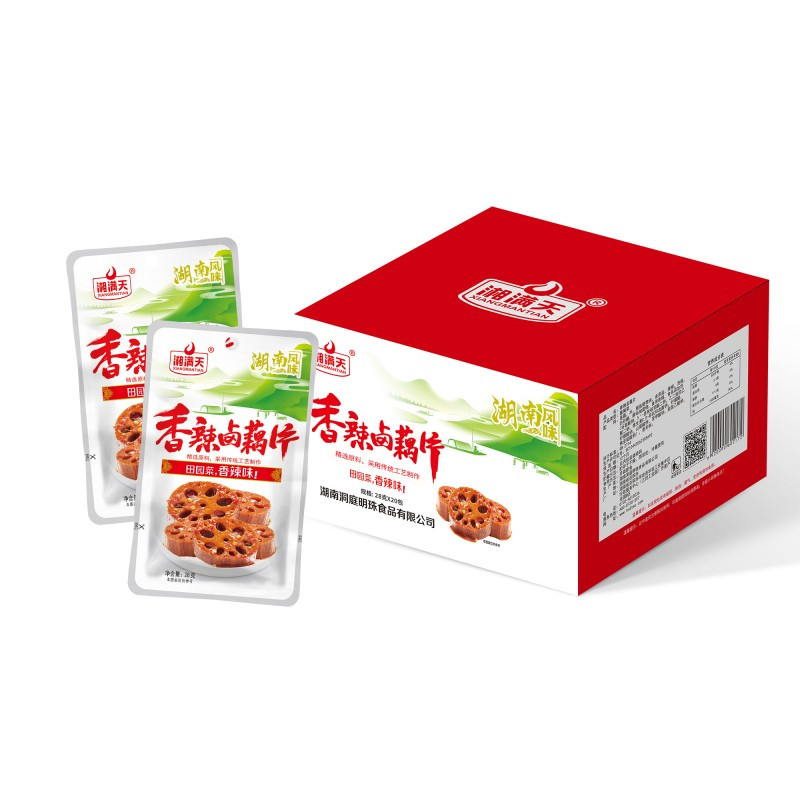 香辣鹵藕片