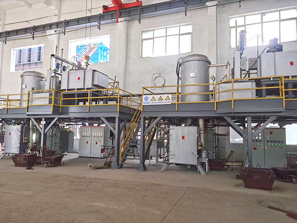 贵铅立式连续真空蒸馏炉