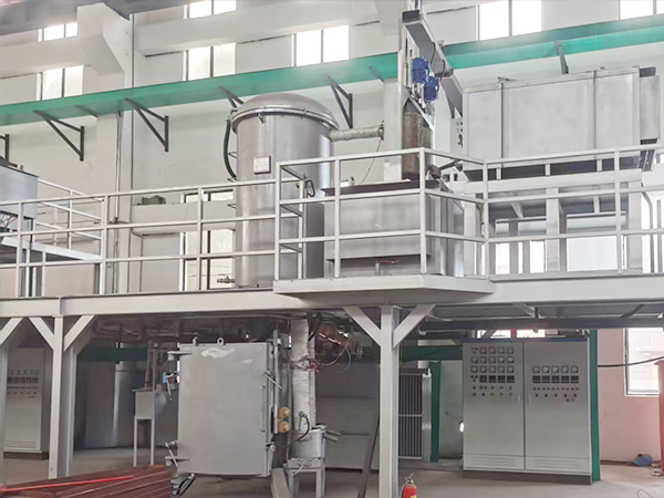 贵铅立式连续真空蒸馏炉2 贵铅立式连续真空蒸馏炉2