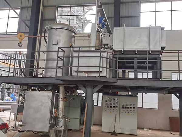 贵铅立式连续真空蒸馏炉5 贵铅立式连续真空蒸馏炉5