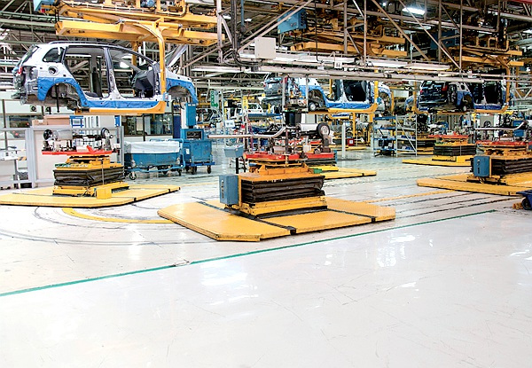 汽车及零部件制造地坪解决方案
