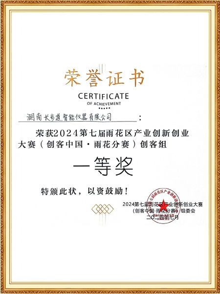 产业创新大赛一等奖