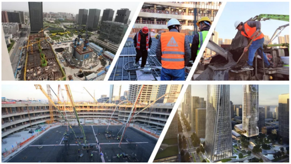 西卡助力扬子江金融中心超大体积筏板混凝土浇筑