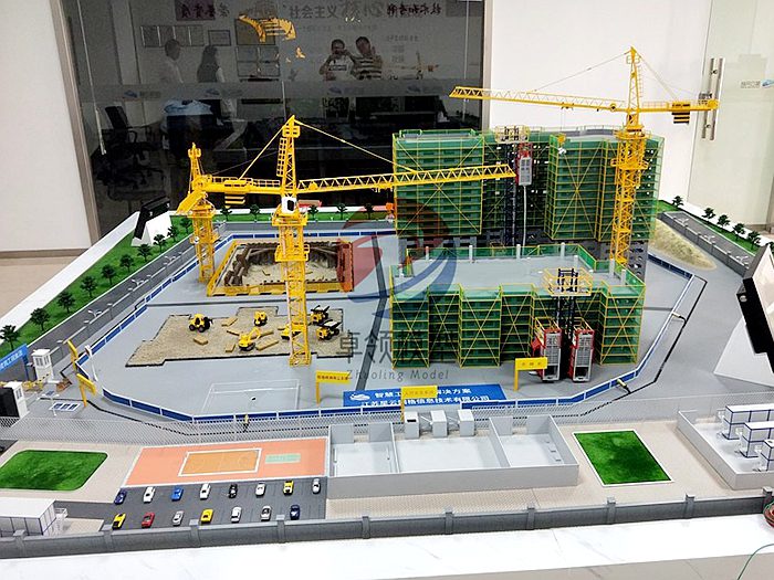 建筑施工沙盘模型