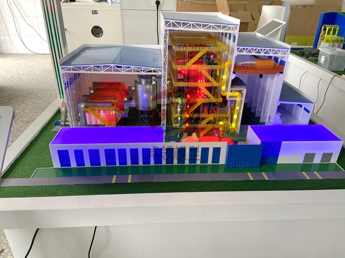 垃圾发电厂模型