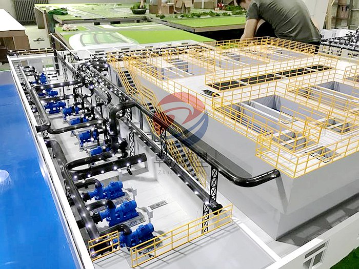 污水处理厂模型