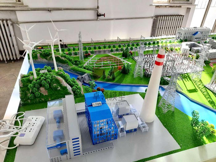 风光互补沙盘模型