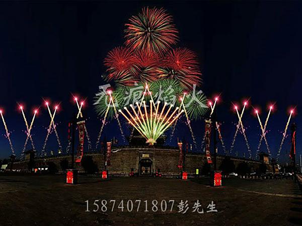 燃放效果