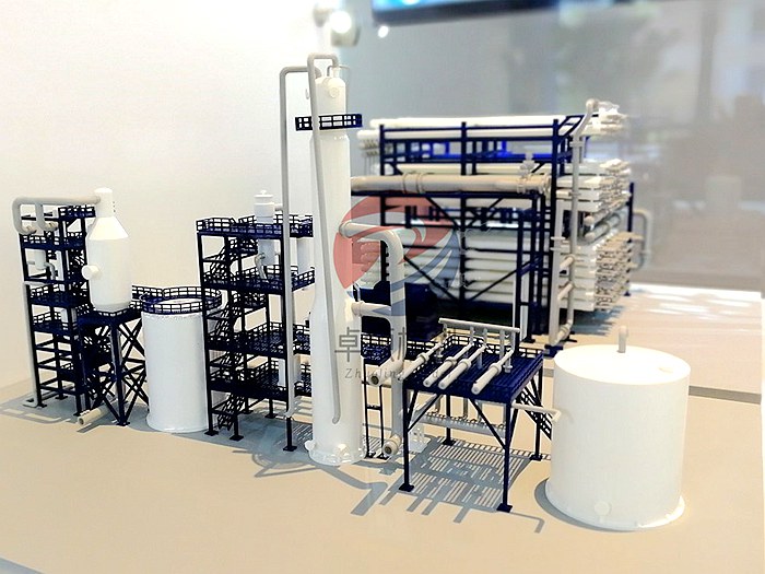 反渗透法海水淡化展示模型