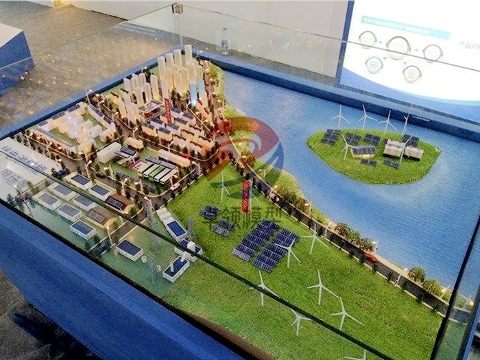 海上风力发电模型