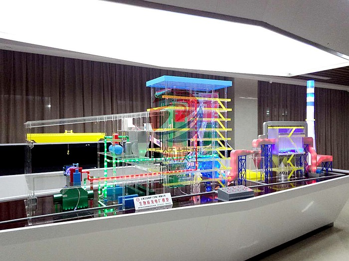 生物质电厂模型