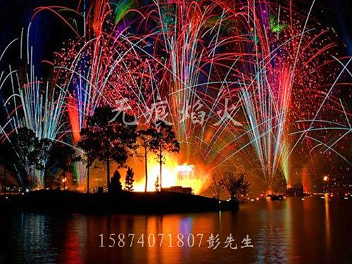 主题公园烟火