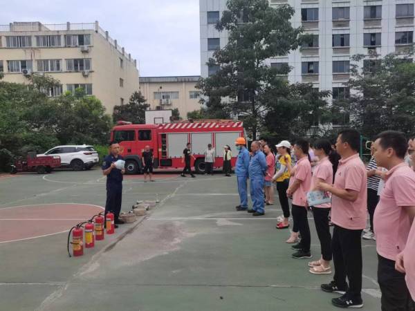 我司参加消防安全学习 我司参加消防安全学习