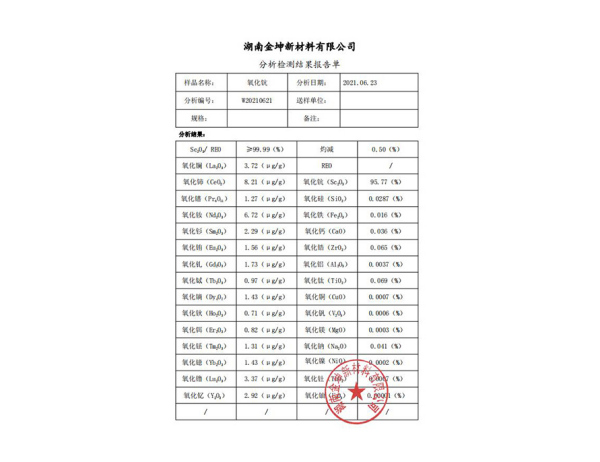 氧化钪95% 氧化钪95%