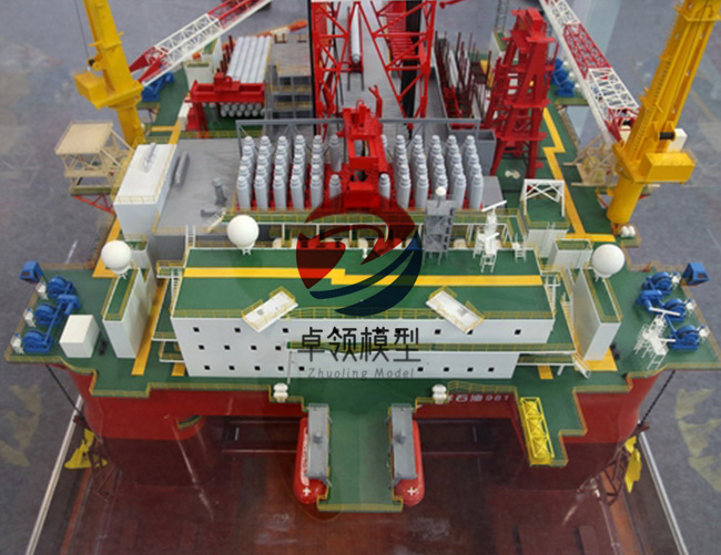 海洋钻井平台模型