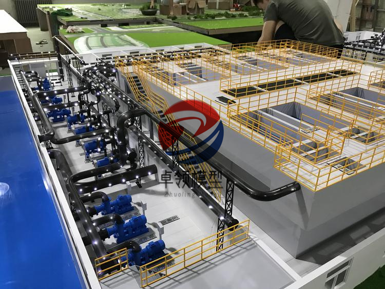 污水处理厂模型