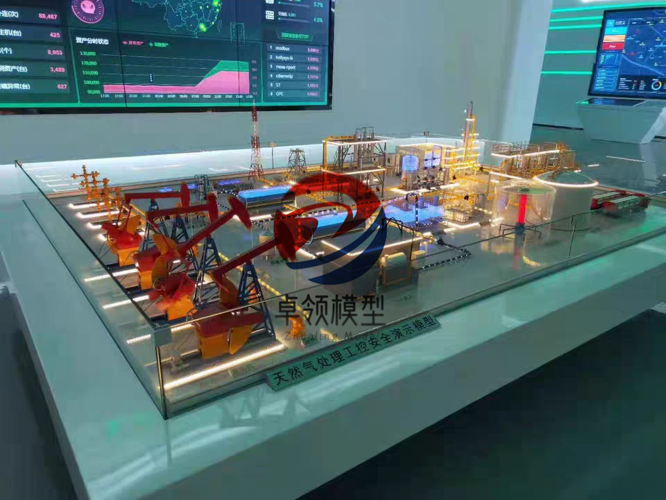 石油工程沙盘模型