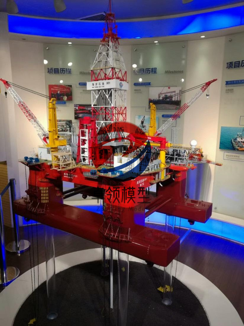 采油平台模型