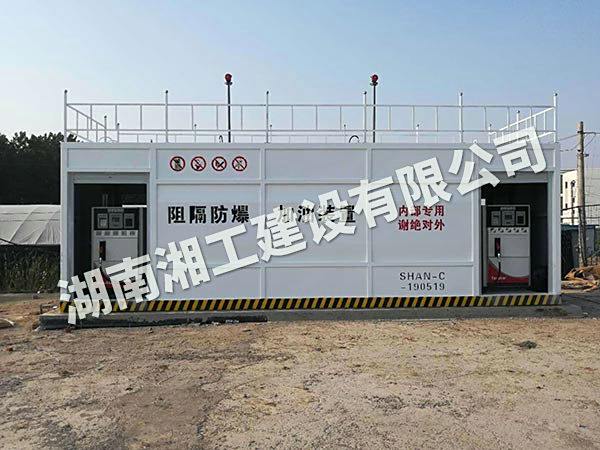 撬装式加油装置、双层罐、双层复合管道