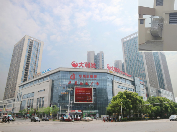 株洲白云东方时代广场不锈钢排油烟管制安工程