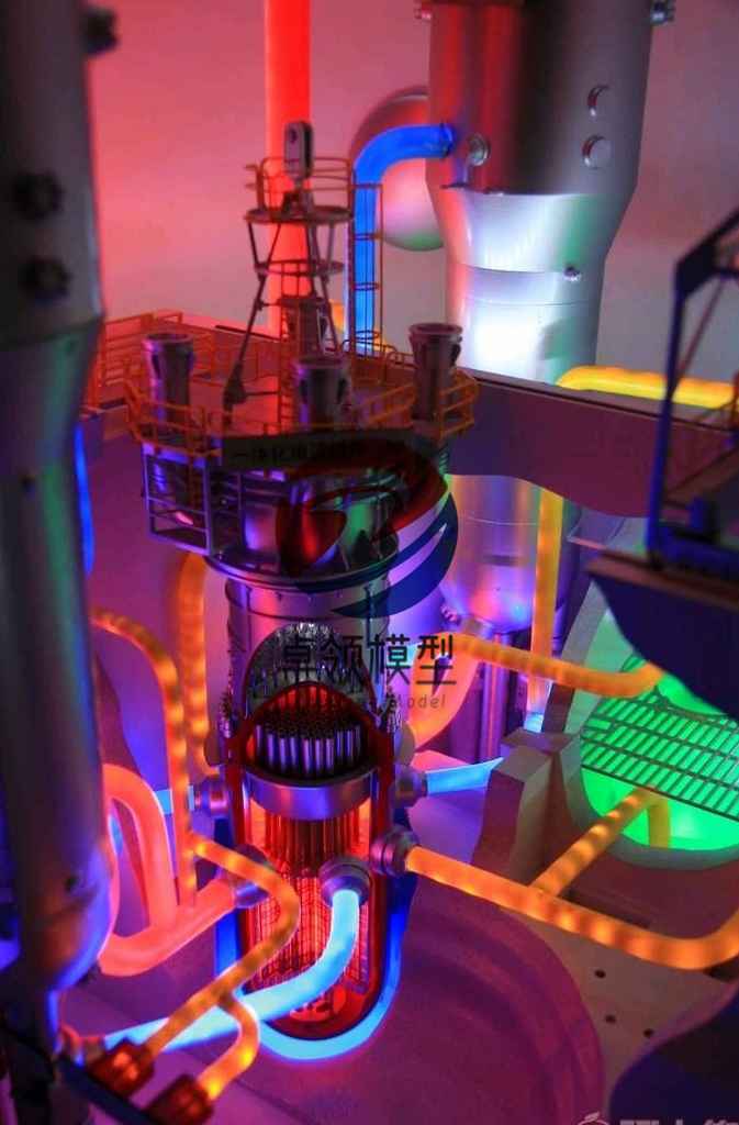 核电站反应堆演示模型